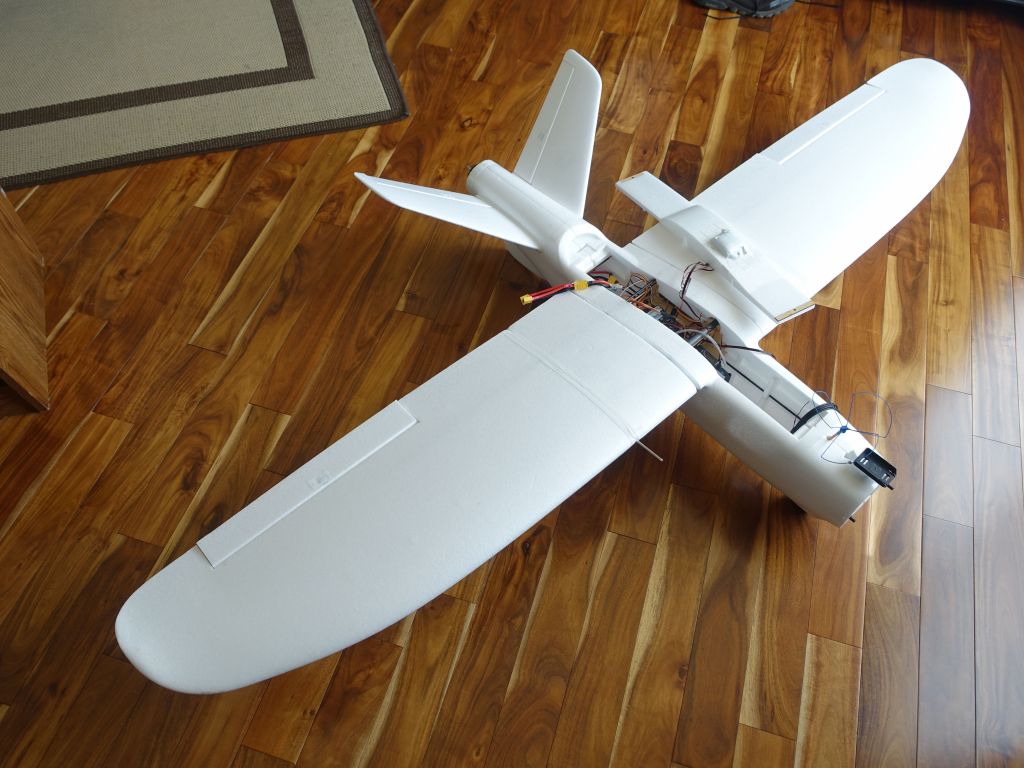 My X-UAV Talon with pixhawk I setup flaperons on