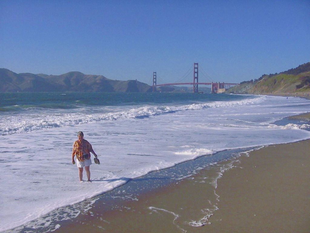 I took her on the 49 mile drive around SF, including a few extra stops I added