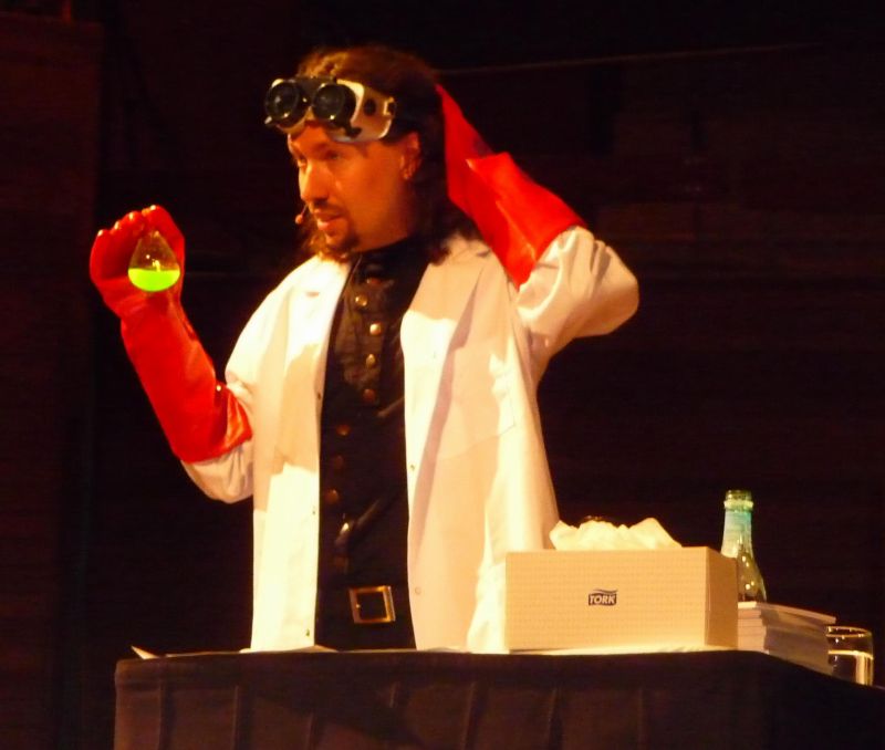 we had mad scientists