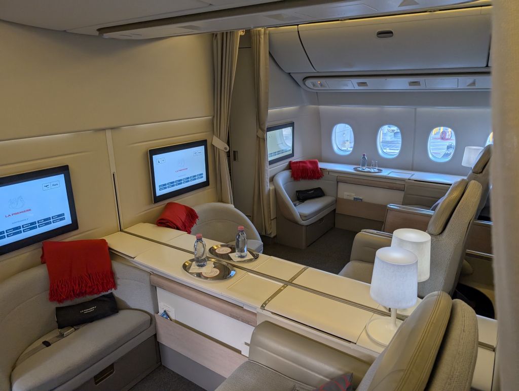 first class looks nice, but hard to justify the price they want