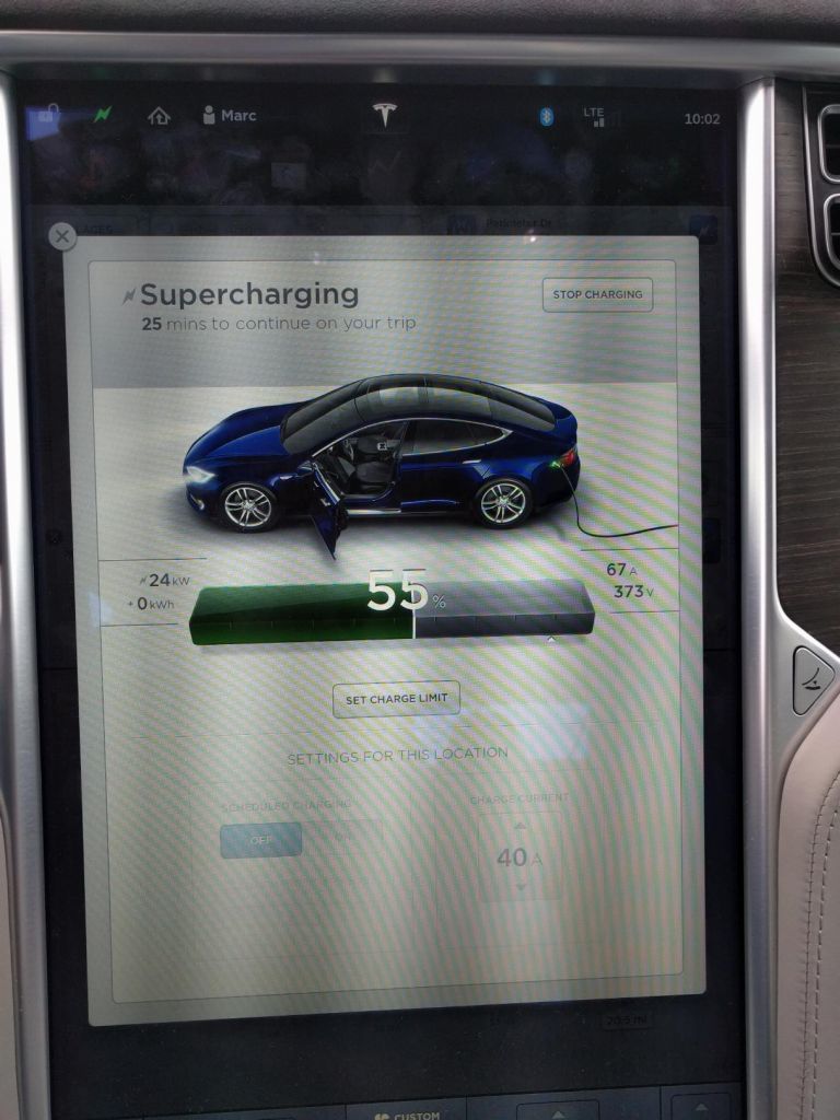 25mn of charging, but I was not comfortable with anything but near full