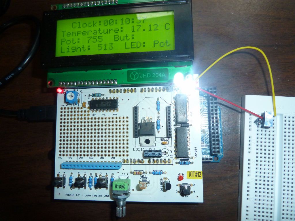 slightly improved version with LEDs connected to the relays