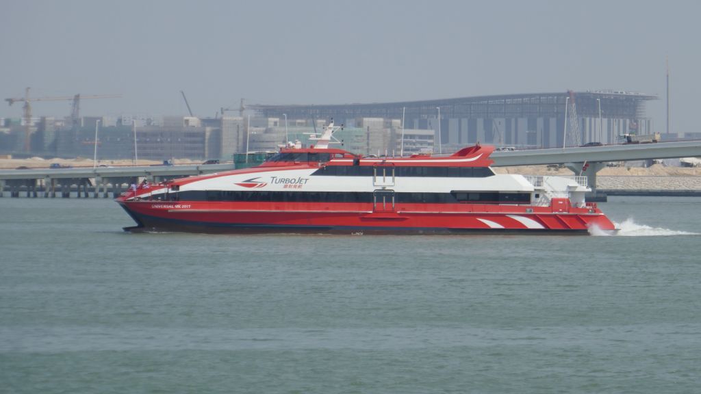Turbojet is the competing company to Cotai Jet, the one we took back to HKG 2 days later