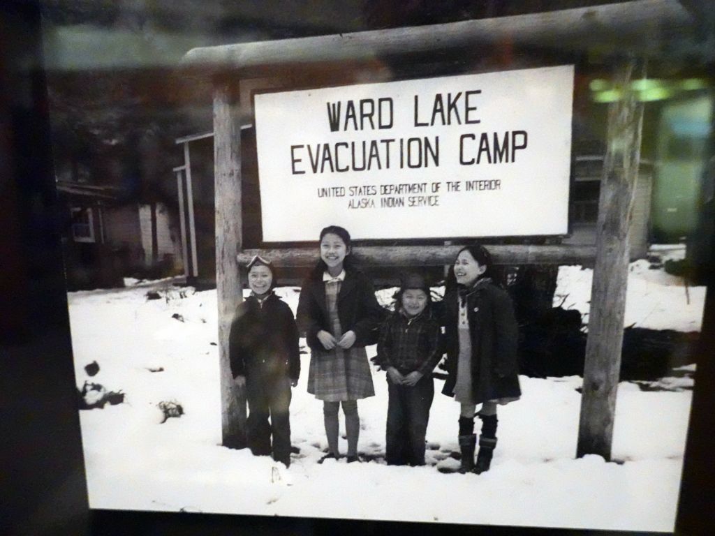 we learned about more 'evacuation' camps in AK during WWII