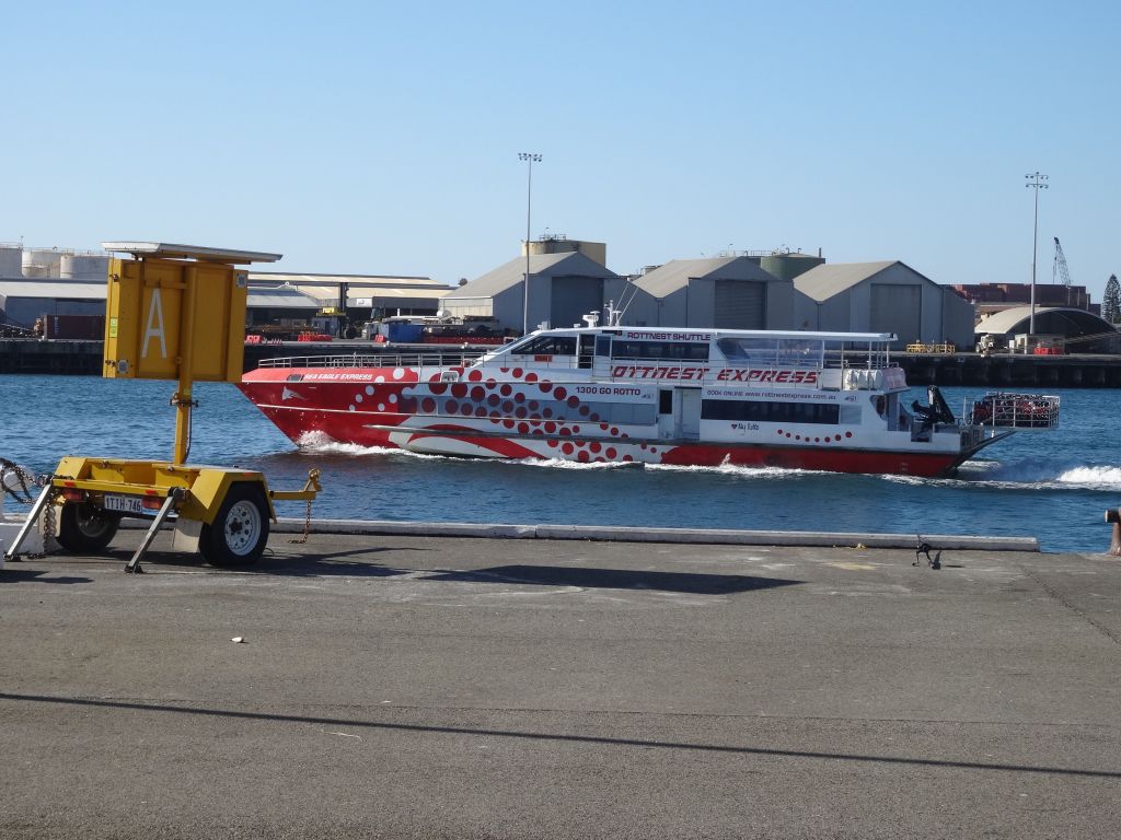 the fast ferry to Rottnest