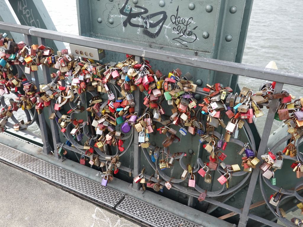 of course, put locks on the bridge