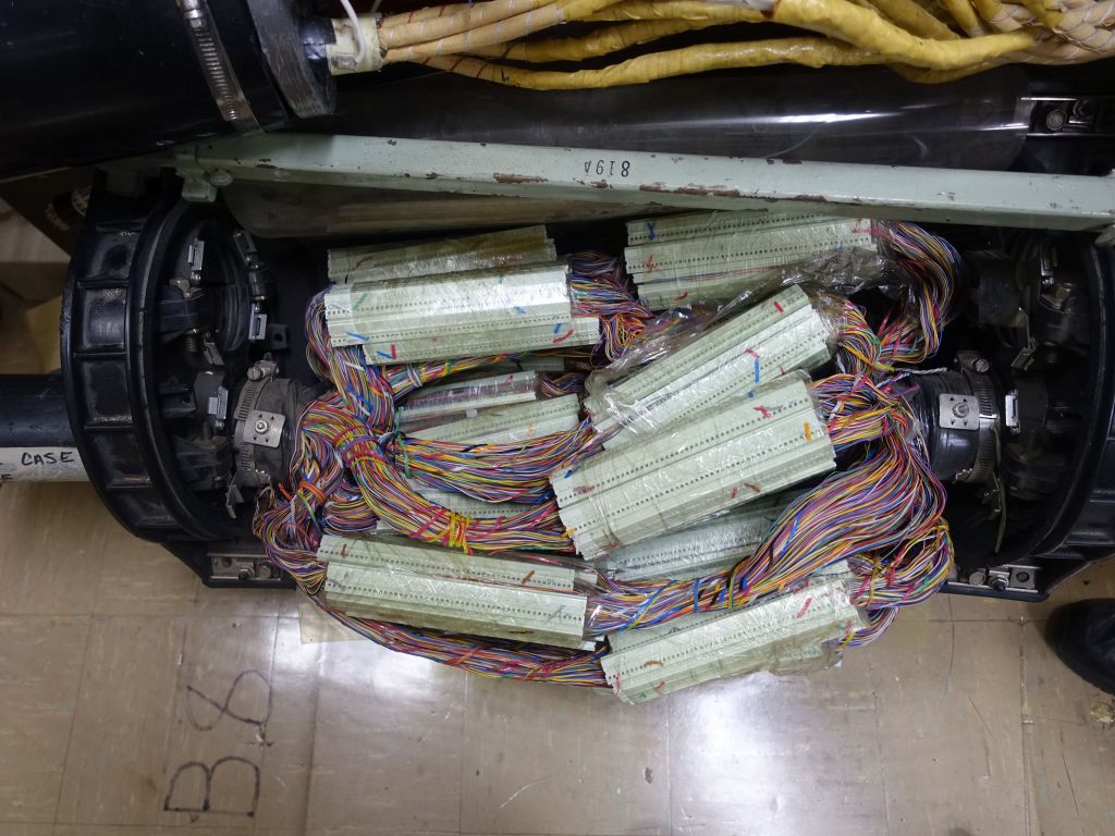 it's fun to hand connect a thousand+ phone lines by hand in a conduit