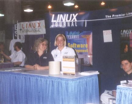 [linux journal booth]
