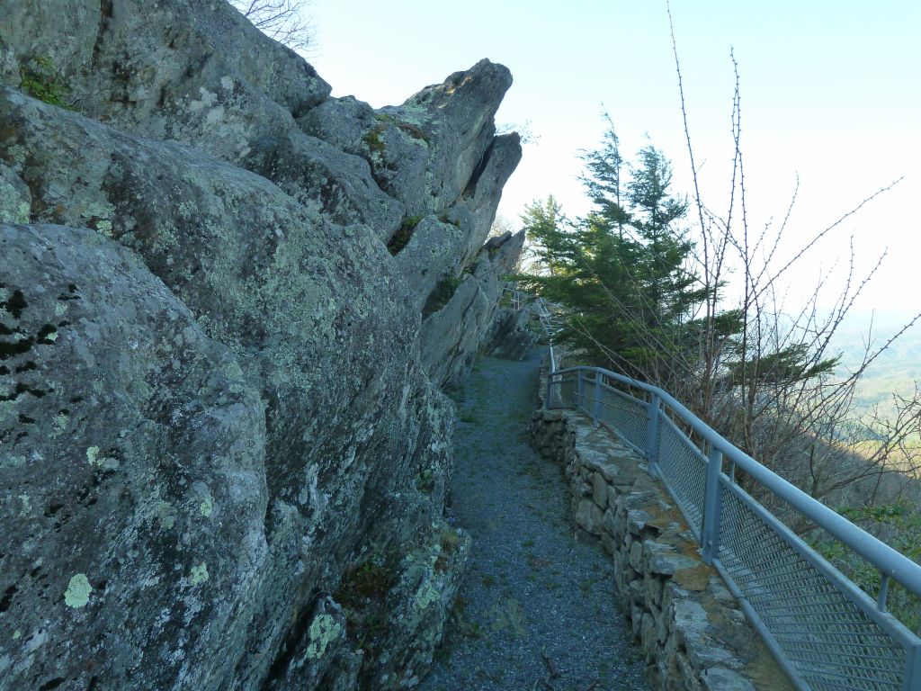 blowing rock (in the town named after it)