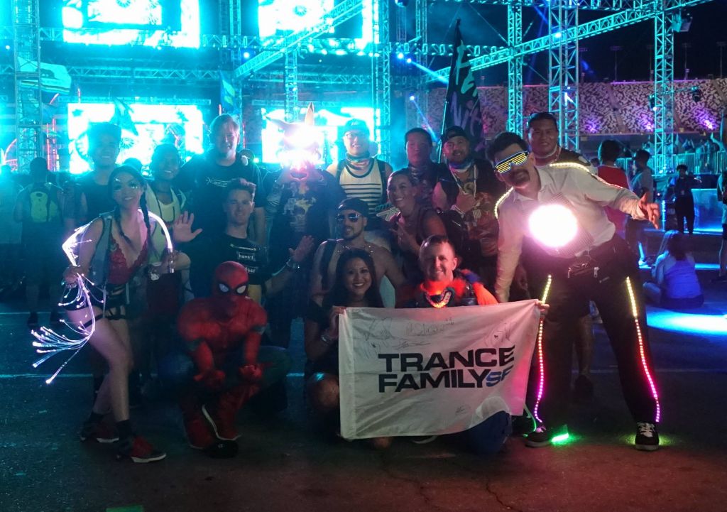 met some fellow Trance Family SF on day #3