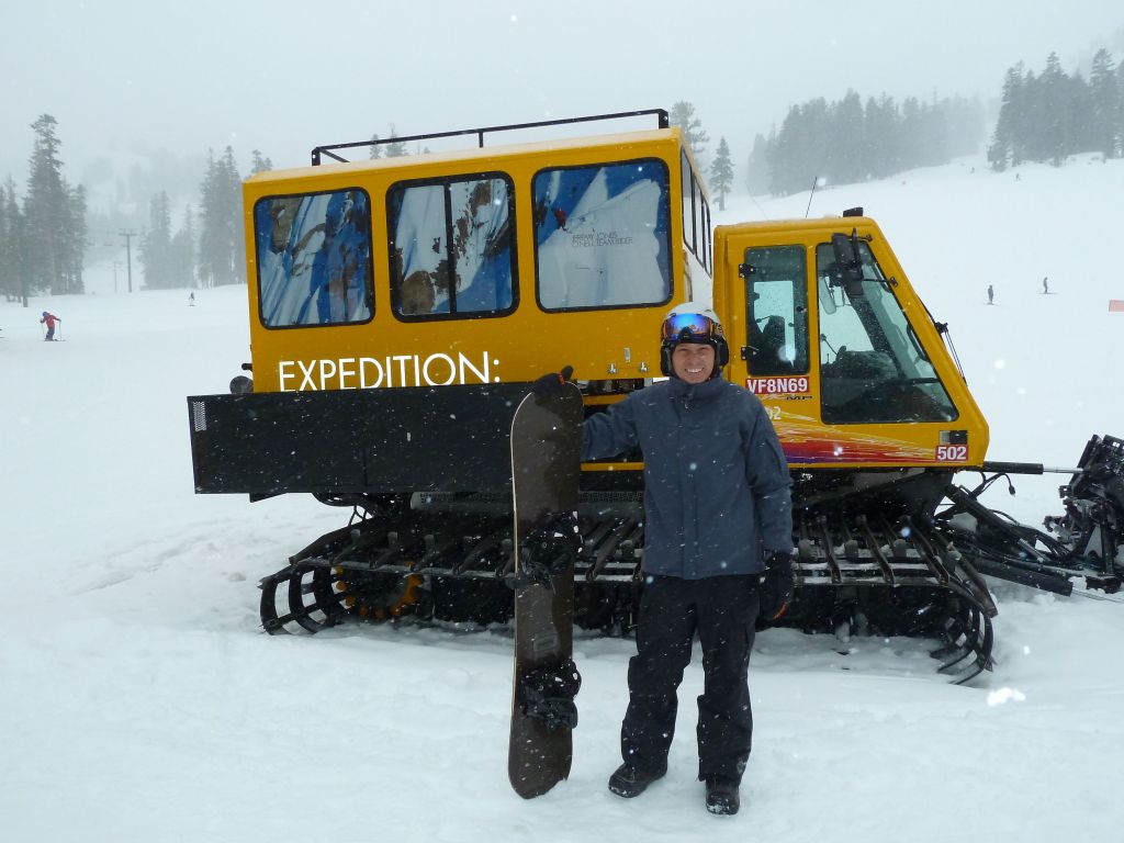 maybe we should ride that snowcat one day