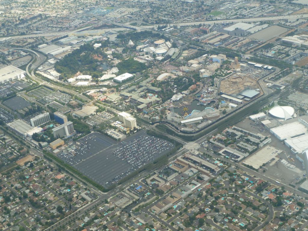 Disney seen from the sky.