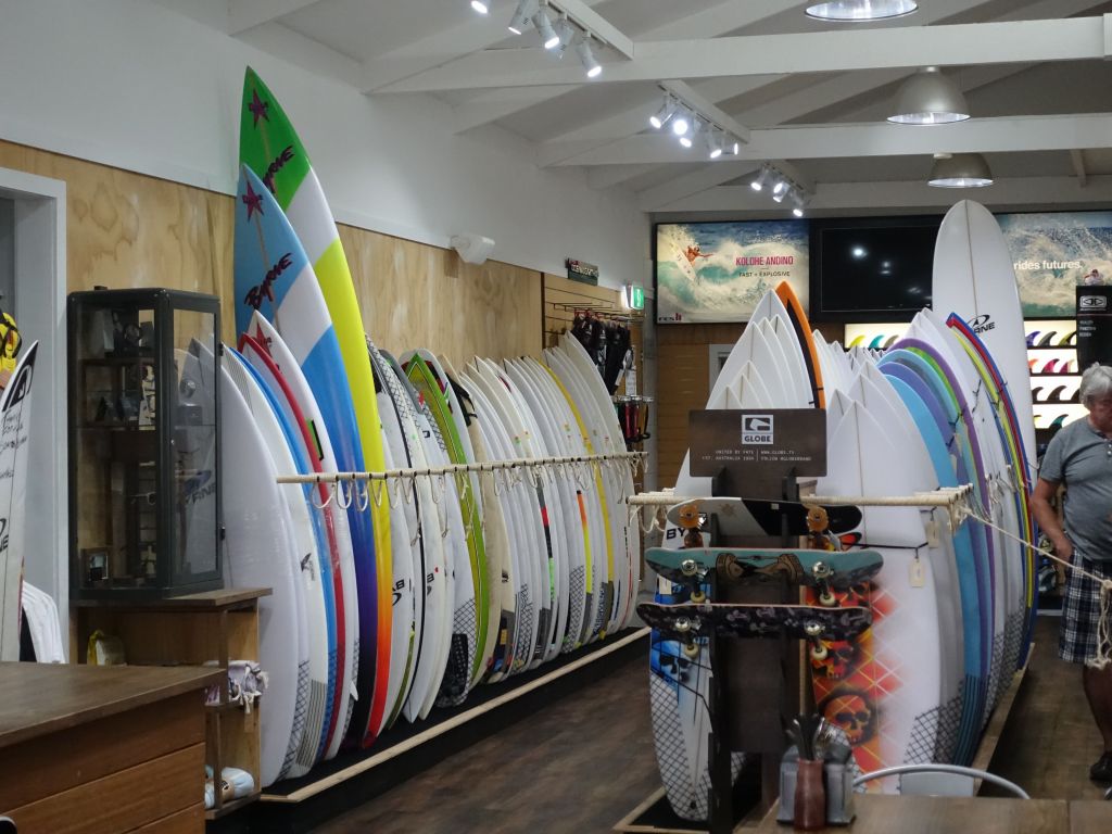 we started by looking at surf boards to get a feel for what exists