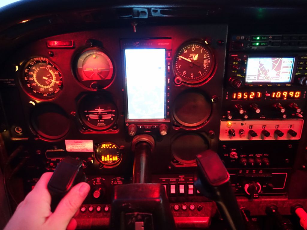 new avionics in an old C182