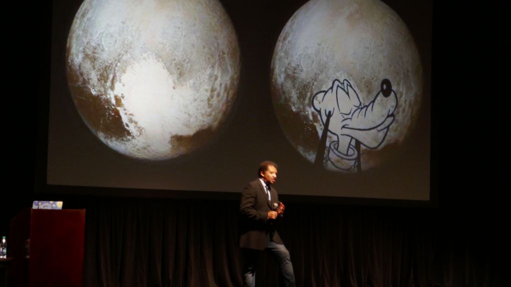 the slide that can't be unseen, why 'pluto' is called 'pluto', and it's still not a planet