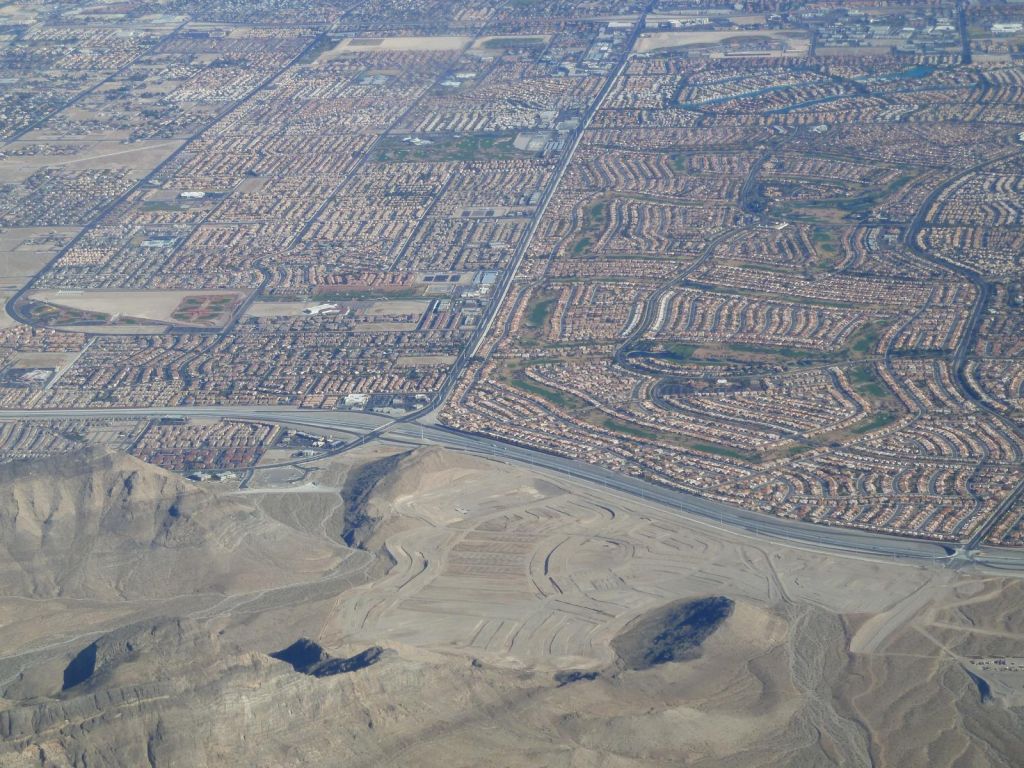 Vegas Suburbs, including a new one being built