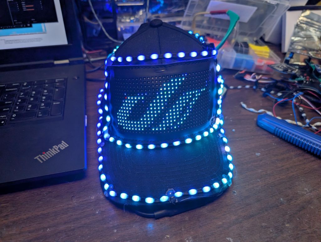 of course, it needed a few LEDs :)