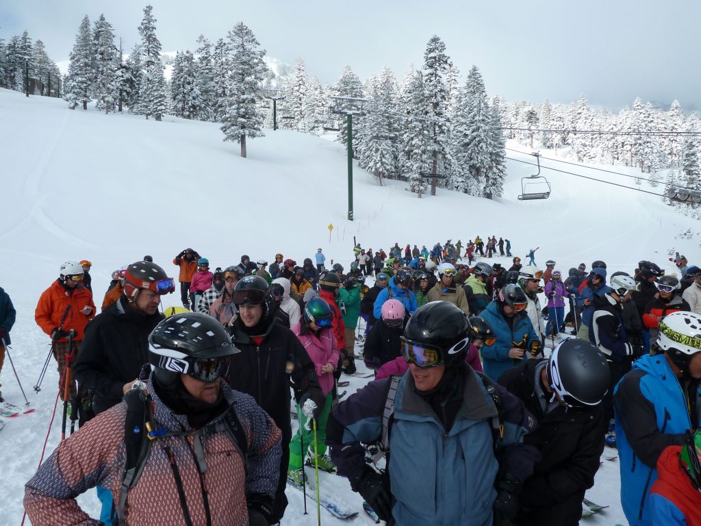 The line at Cornice was a bit ridiculous