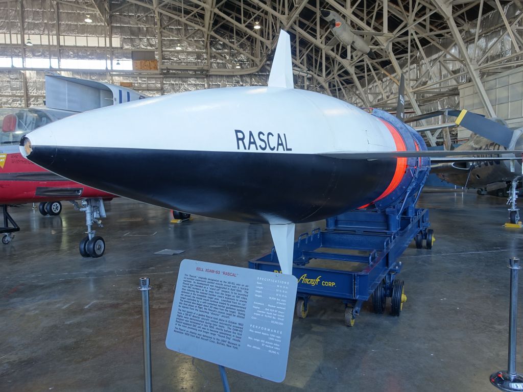 the rascal was a supersonic missile with nuclear warhead