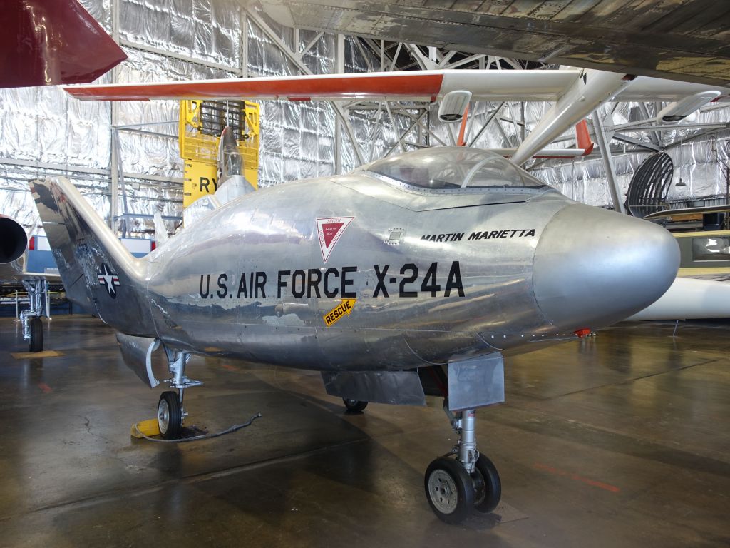 The X-24A is also a weird beast, used to test gliding conditions back from space (later used by space shuttle)