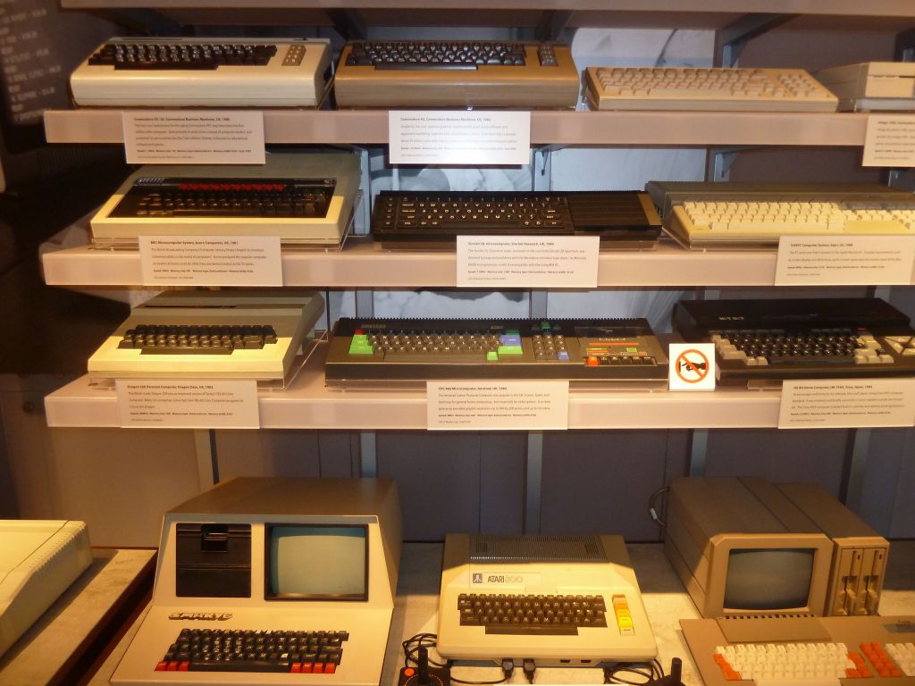 Eh, our Amstrad CPC 464 is there :)