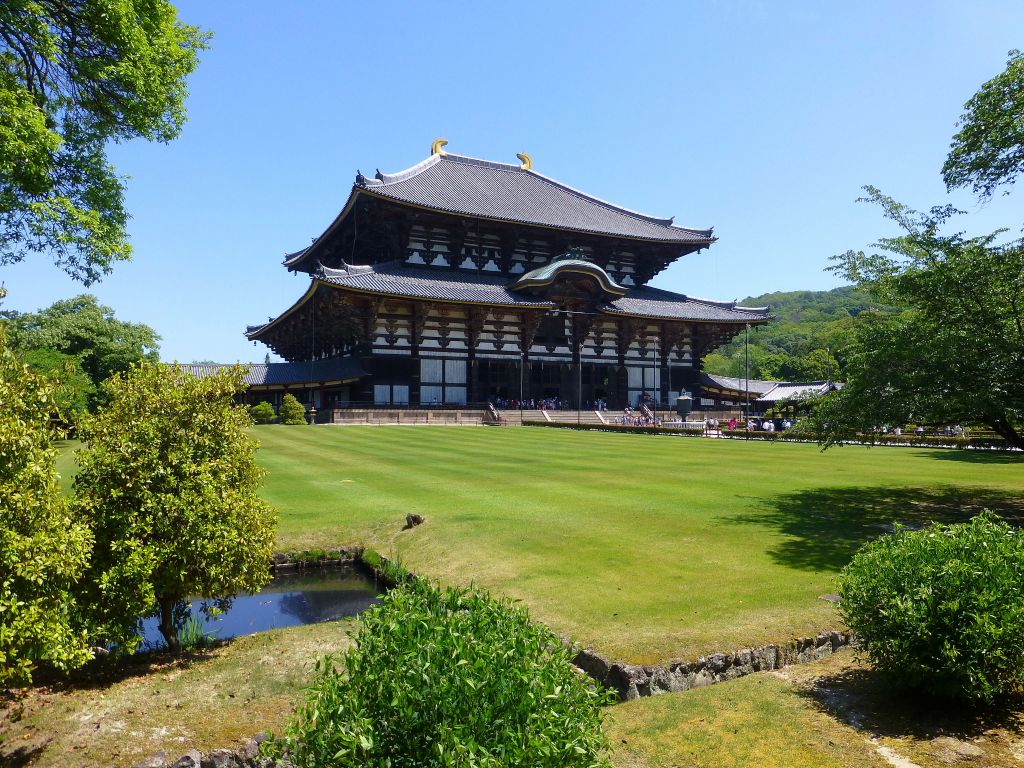 Todai-ji, which houses the great Buddha