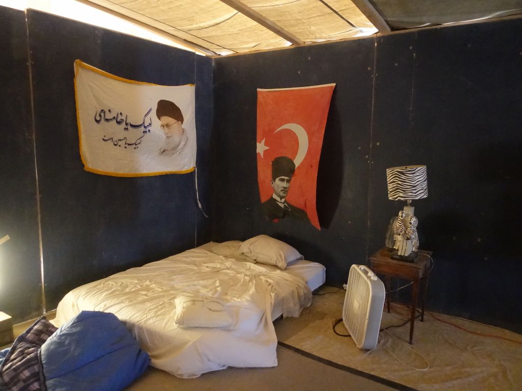 one camp had rooms for loan with their own decors