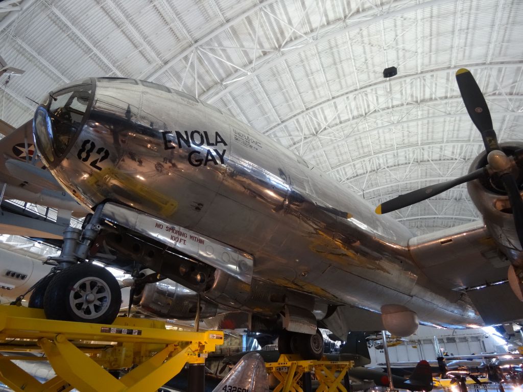 Enola Gay was the superfortress that dropped the atom bomb on Hiroshima