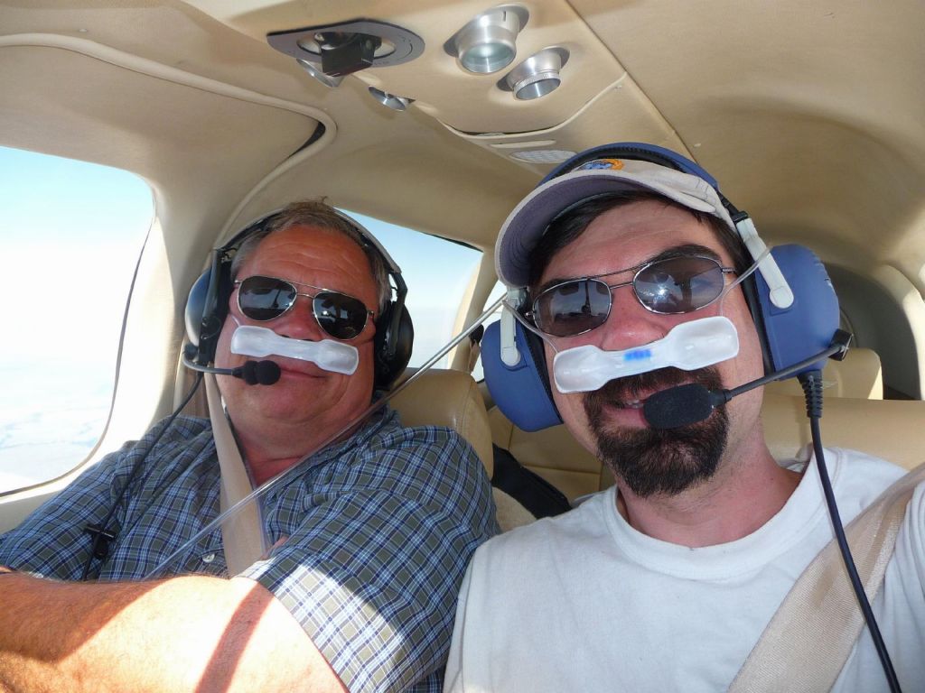 at least we were still able to fly high enough to benefit from O2 (headwinds died down as we proceeded forward)