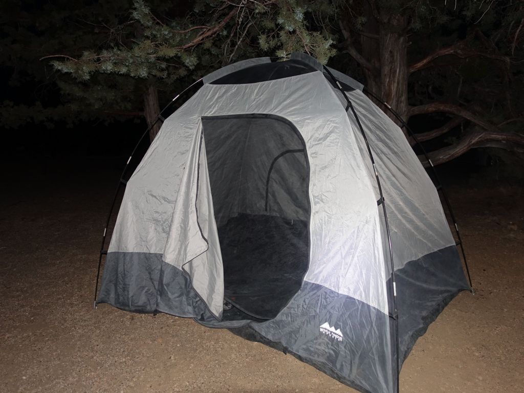 we had a nice roomy tent