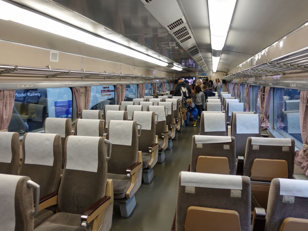 that original train was very spacious inside, probably too much so for real speed