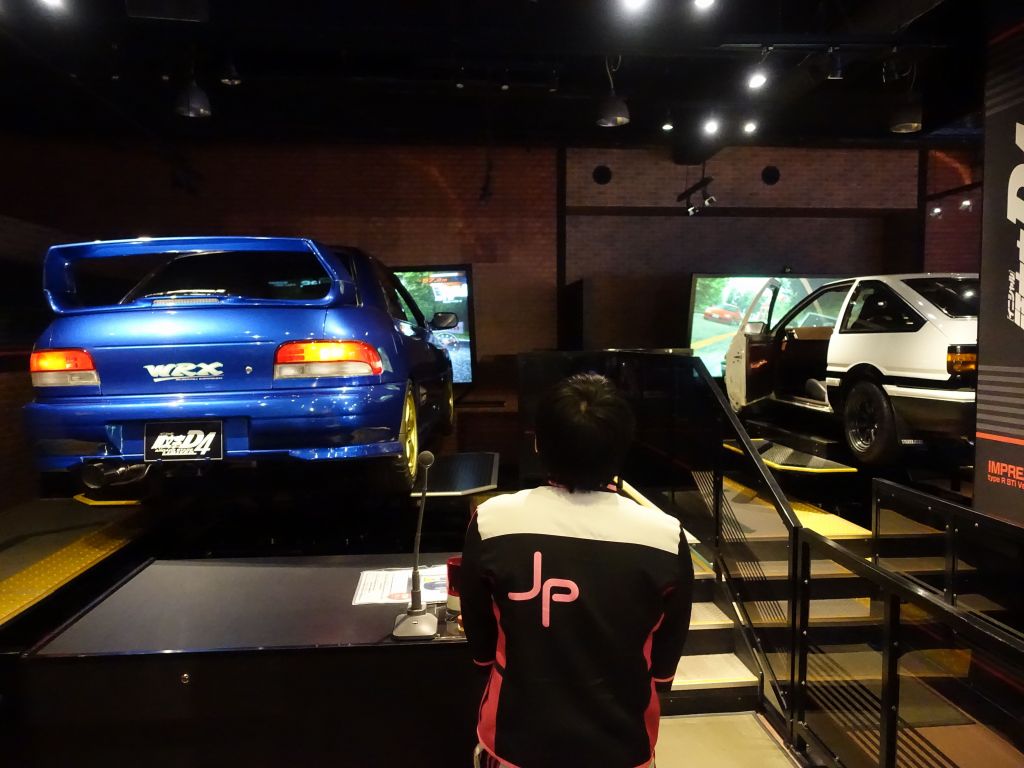 I did the initial D drifting ride