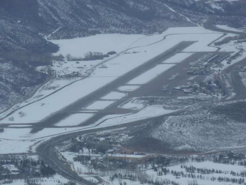nice view on Aspen Airport