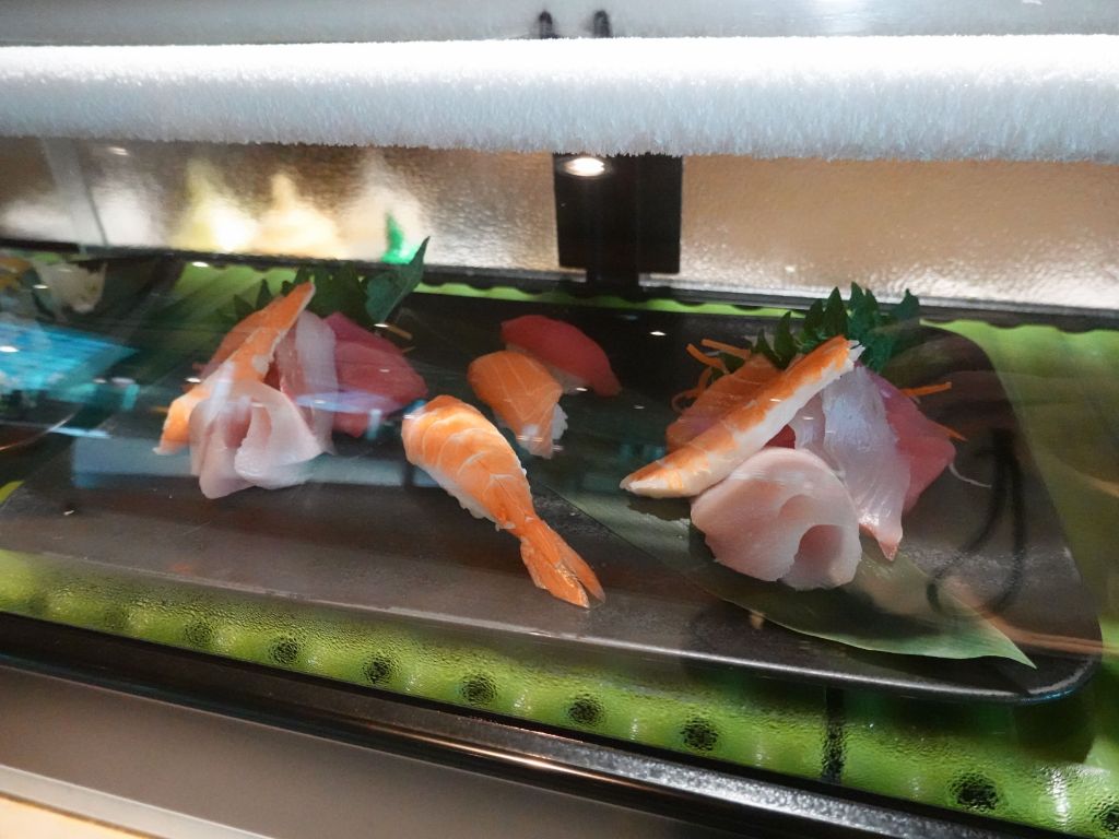 but then I saw the sushi chef, so I had some too :)