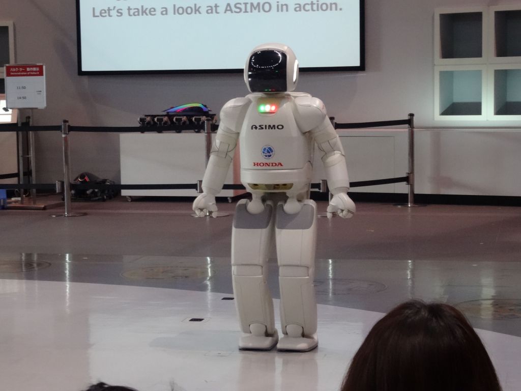 Asimo was there of course:
