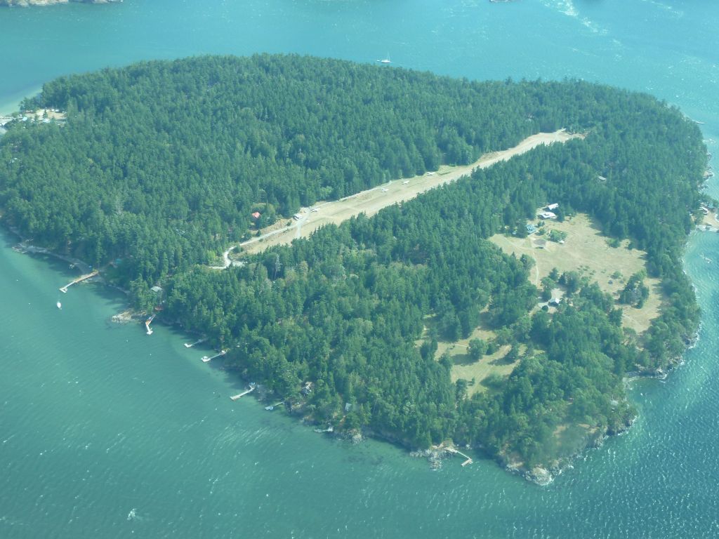 little island just next to Lopez Island, pretty cool.