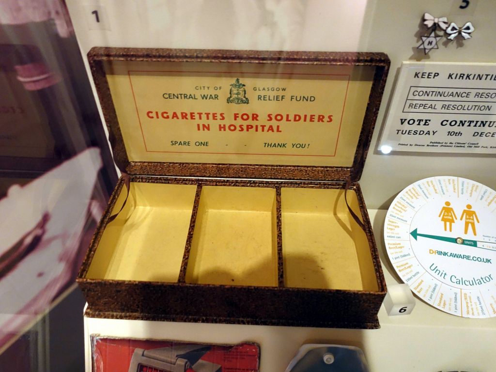 cigarette for soldiers in hospitals, brilliant!