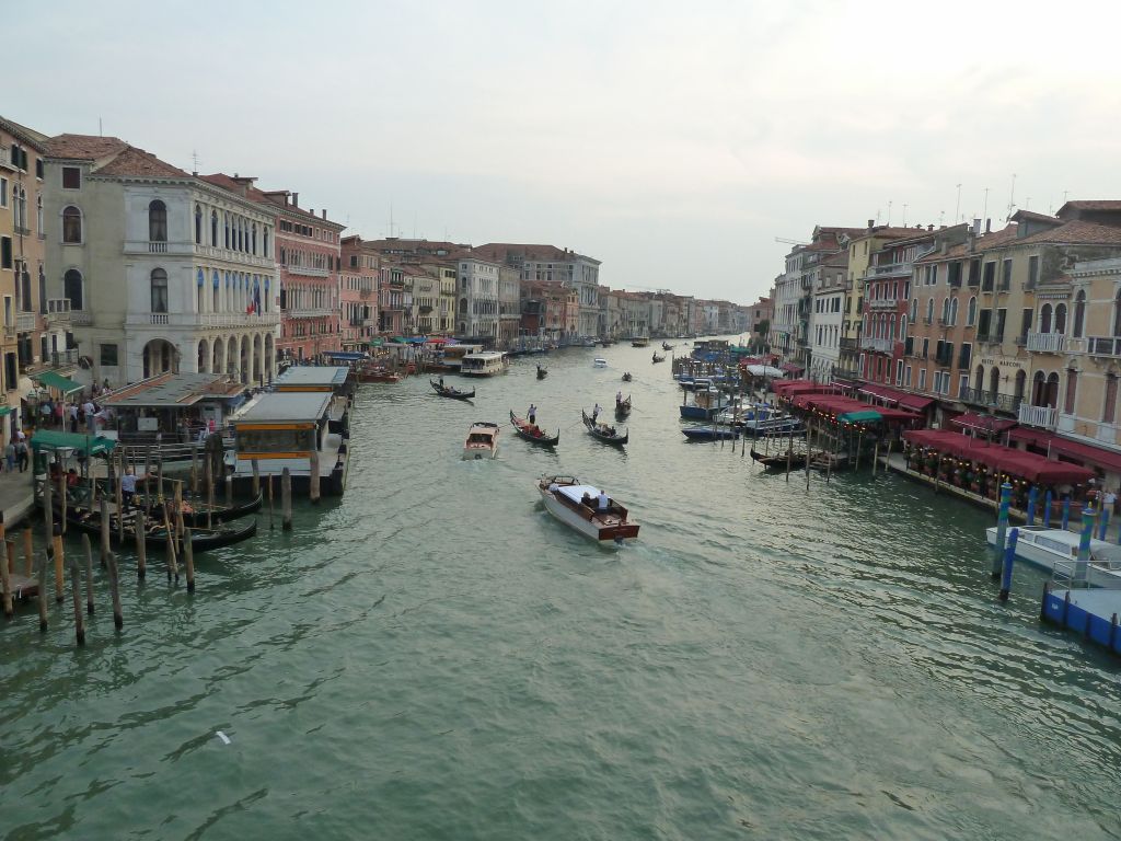 view from Accademia Bridge