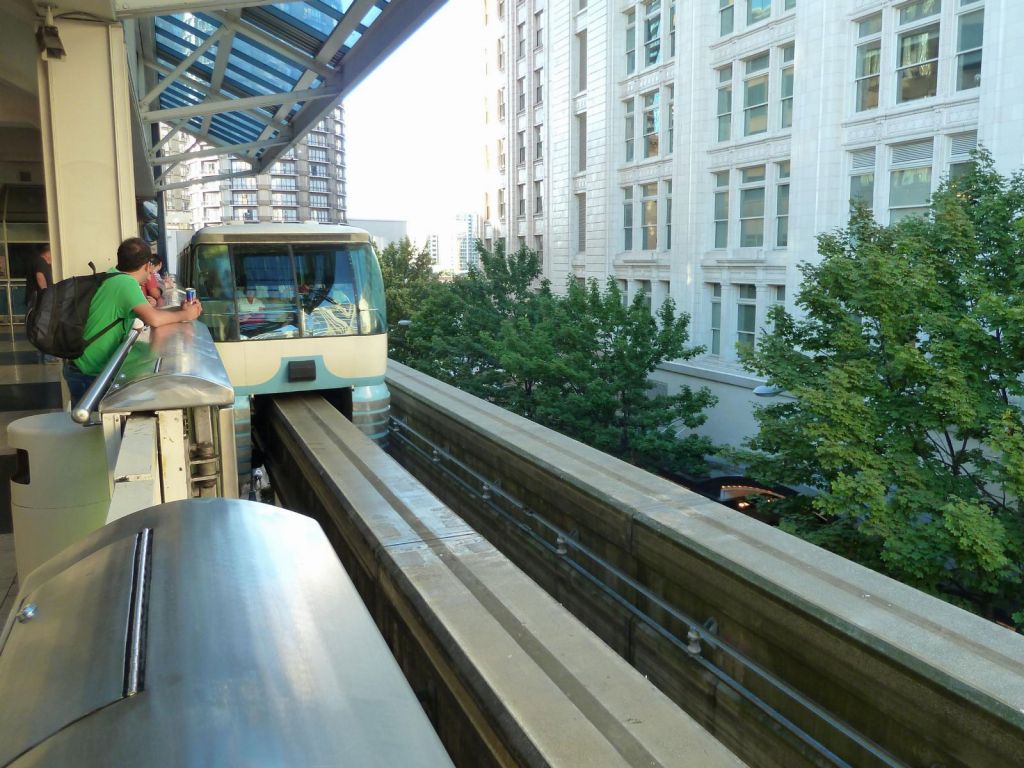 monorail to space needle