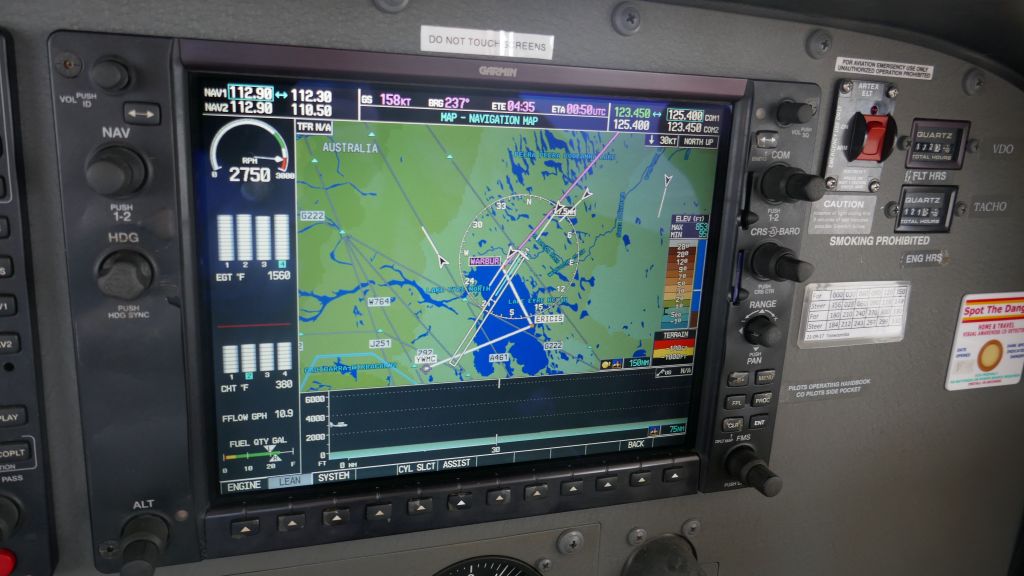 by then I had a nice tailwind and was doing 159kts on a 125kt plane