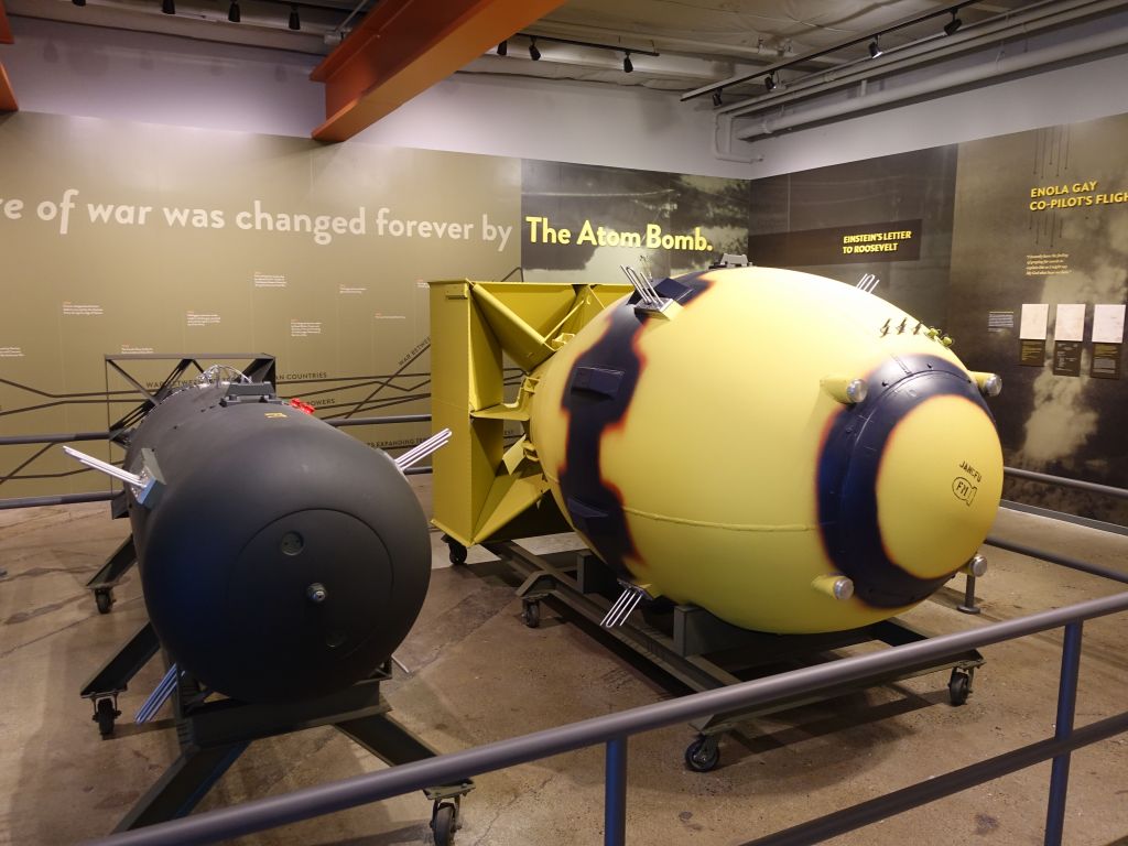 The 2 atomic bombs dropped on Japan