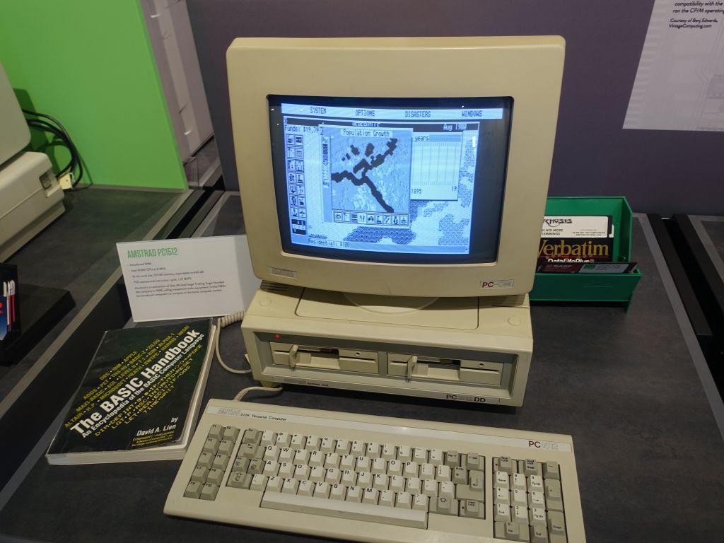 we had a Amstrad PC1512 at home
