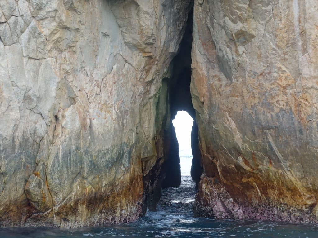 you can also swim to the pacific ocean through this hole, but it's not recommended :)