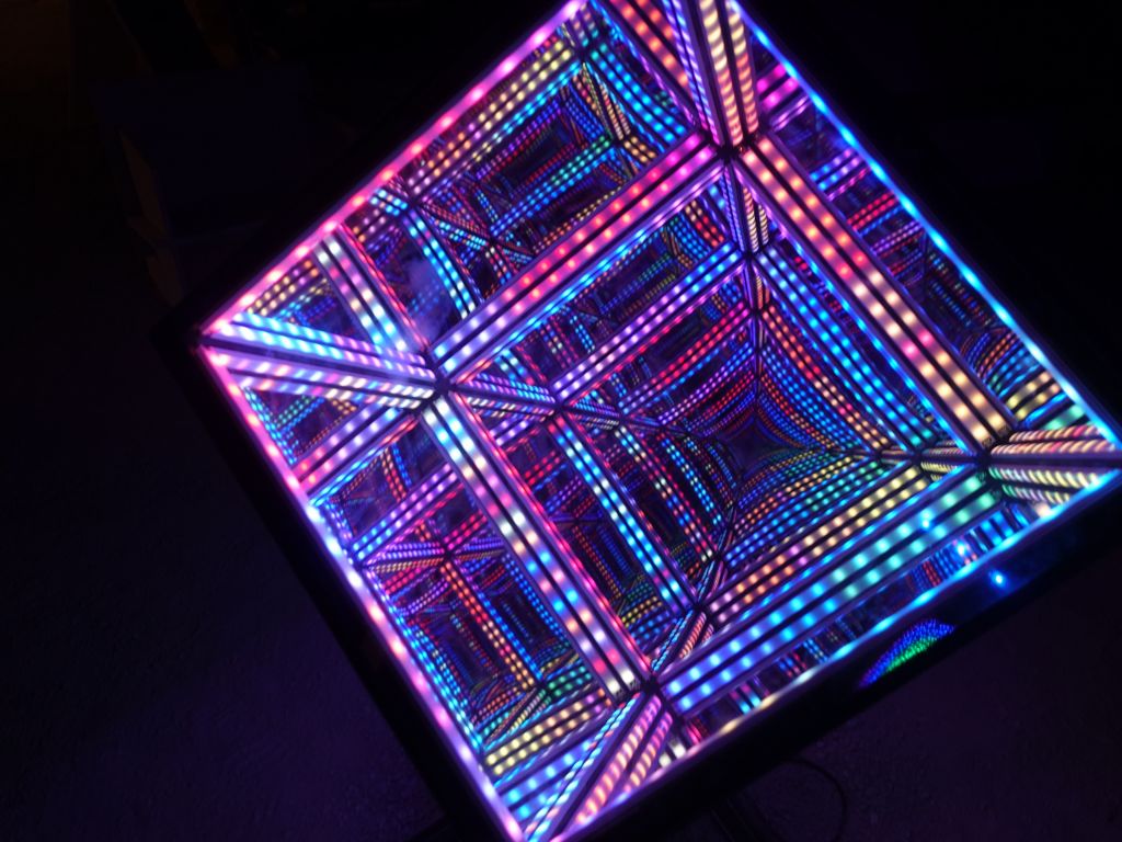 very cool LED cube