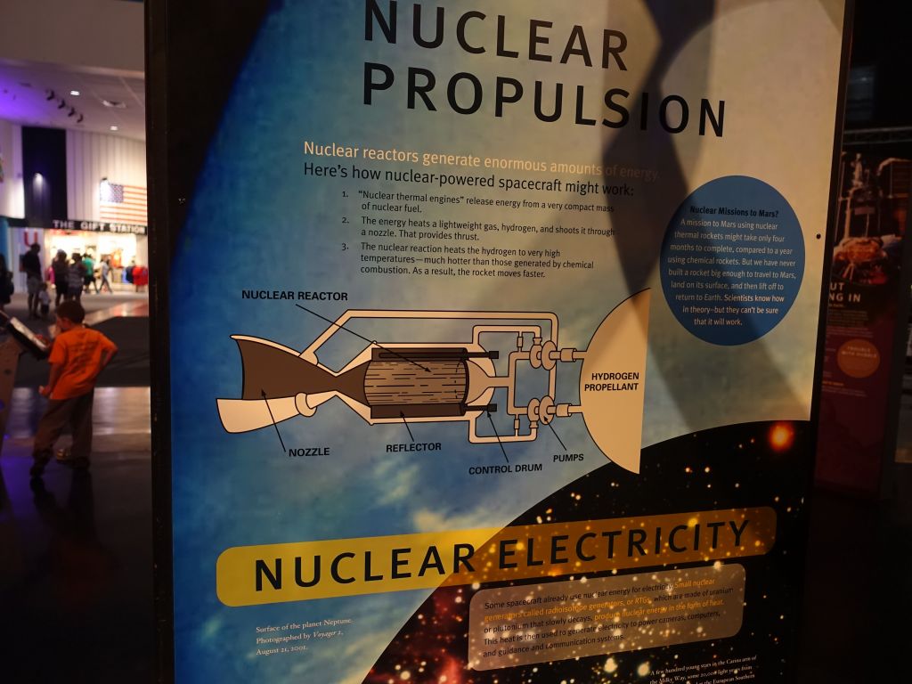 nuclear propulsion would be good