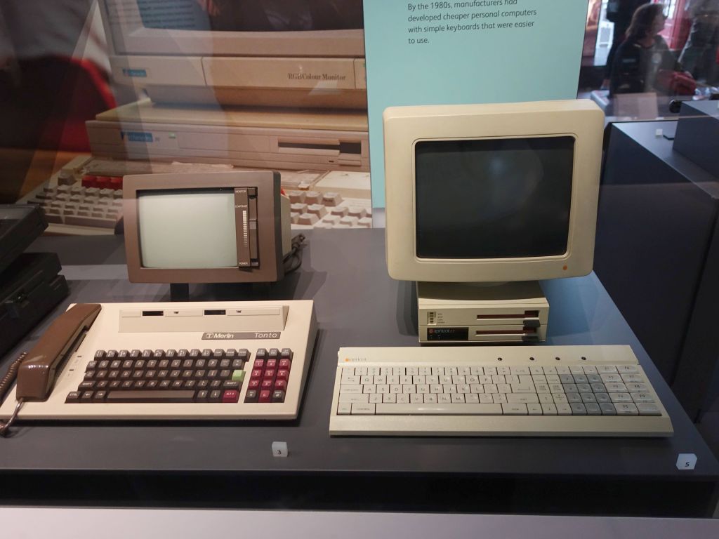 nice collection of computers, most european: