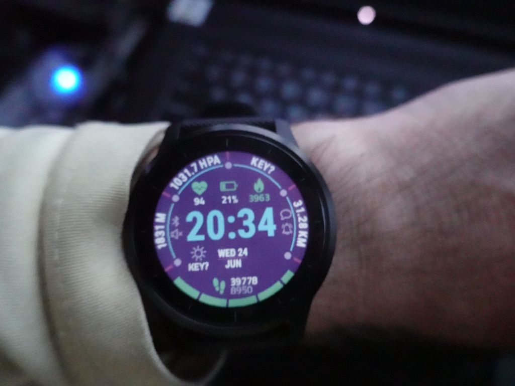 the vivoactive 4 did great, despite 12H of GPS tracking, it had 20% battery left