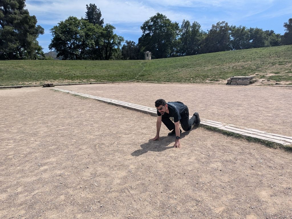I went to compete for the original 2000+ years old olympics