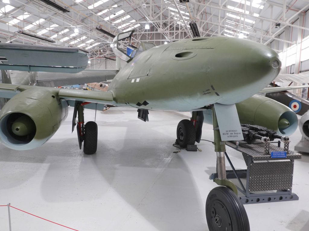 let's not forget the first turbojet powered Me 262, so ahead of its time