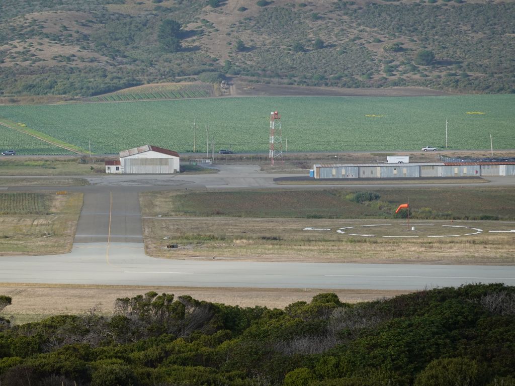 poor Half Moon Bay airport, not getting much use with Covid-19